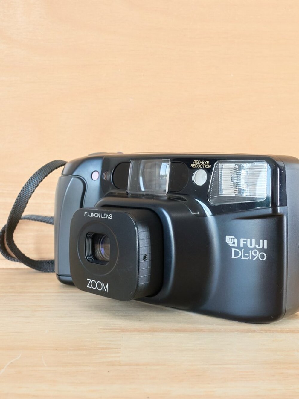 Fuji DL-190 Zoom 35mm Film Camera 35-55mm Lens Tested Working